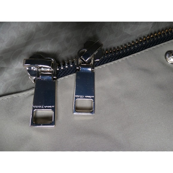 Rebecca Minkoff Oversized Hooded Parka Khaki Women's Size M 251‎ Water-Repellent - Picture 8 of 11